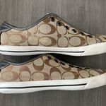 Coach Kira laceless slip on sneakers shoes women size 8 logo print Photo 6