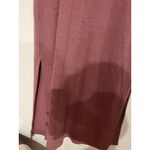 Old Navy  Women's Mauve Short Sleeve Maxi Dress Side Slits Casual Comfort M Photo 4