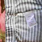 blue + white striped shorts with bow Size M Photo 4