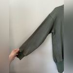 NWT RETROFETE Desreen Asymmetrical Sweater Dress in Army Green Women's Size XS Photo 4