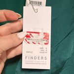 Chic Emerald Green Women's Blouse with Button Detail Size M Photo 5