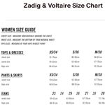 Zadig & Voltaire Side Stripe Posh Anthra Dress Cropped Pants Dark Gray XSmall Photo 6