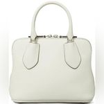 Tory Burch Mini Swing Satchel Leather Bag WHITE Photo 5