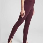 Athleta  Aura Split Pant Burgundy Size XS Photo 0
