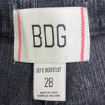 BDG 90s Corduroy Mid-Rise Bootcut Black Pants Womens Size 28 Retro Grunge Boho Photo 5
