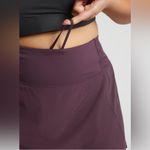 Athleta  Run With It Skort 14.5” Tennis Running Pickleball Agate Purple Size XL Photo 5