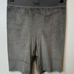SKIMS  Gunmetal Velour Bike Shorts Size Medium New With Tags Photo 0