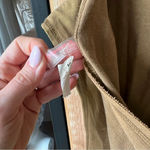 FP movement muscle tee khaki sand open back sleeveless oversized top twist Tan Size M Photo 6