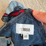 Macy's M1858 Macy’s Denim Zip-up Jean Mini Dress Photo 9