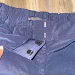 Forenza  Elastic waist zipper hem navy blue zipper flare hem navy sz 10 pants Photo 3