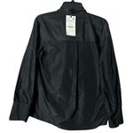ZARA Women's Black Long Sleeve Blouse Sz S NWT Photo 5