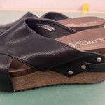Corkys boutique black wedged sandals size 9 Photo 0