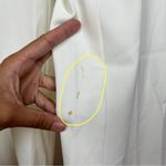 St. John Off White Wide Leg Dress Pants Photo 3