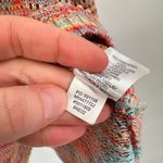 John Paul Richard Women Beachy Knit Sweater XL Fisherman Coastal Rainbow Colorfu Photo 6