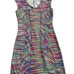 Title Nine  Colorful Rainbow Espionage Athletic Active Outdoor Mini Dress Size S Photo 0