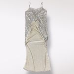 Neiman Marcus  Endless Rose NWT All over Sequined Scoop Back Midi‎ Dress Size XS Photo 3