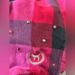 PINK - Victoria's Secret PINK Y2K Victoria's Secret Red and Black Plaid Shirt Size Large Photo 6