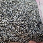 LULU B MICRO LEOPARD PRINT UPF 50 V NECK TEE XL Black Photo 7