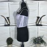 Forever 21 Cropped Top Bustier Cami Corset Sheer Floral Lace Violet/Lavender M Photo 4