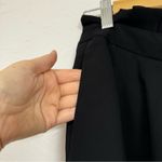 Tahari Black Wide Leg Trousers Dress Pants Women 4 Paperbag Waist Classic Preppy Photo 3