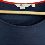 BODEN LONG SLEEVE COTTON DRESS SIZE 4 PETITE NAVY PULLOVER DRESS W/ SIDE POCKETS Blue Photo 3