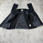 CAbi  Blazer Jacket Career‎ Office Button Front Gray Black MD Photo 4