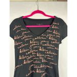 Calvin Klein Jeans Womens Black V Photo 0