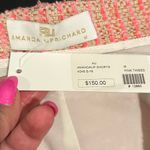 Amanda Uprichard TWEED PINK “HOT PANTS” PEACH SHORTS M Photo 4