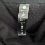 Yogalicious  Cowl Neck Pullover Sweatshirt. Black. Women’s Size L. EUC Photo 1