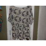 Ecote  babydoll palm printed Romper XS Photo 2