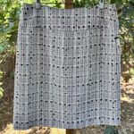 Tahari White And Black Boucle Tweed Mini Skirt Size 10. NEW Photo 0