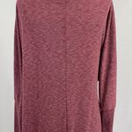 Caslon New Soft Knit Long Sleeve Side Tie Midi Dress Red Heather Size Small Photo 12