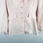 Cache  Size 8 Blazer Set Coat and Cami VTG Light Pink‎ Shiny Lined Buttons 595 Photo 9