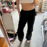 Garage Black  Parachute Pants Photo 4
