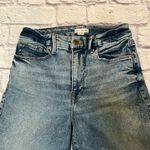 Good American  denim palazzo crop Wide-Leg Blue Jeans 8 Photo 5