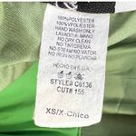 Vintage Y2K Cumbia Dress XS Green Satin Black Mesh Goth Fairycore Party Whimsy Photo 15