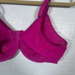 Wacoal Women 38C Pink Visual Effects Minimizer Bra Underwire Unpadded Lace Photo 4