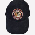 90s Chicago Blackhawks Hat Cap Denis Savard hall of fame Black Photo 0