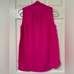 Revolve NWT three eighty two XS hot Barbie pink sleeveless surplice top blouse  Photo 5