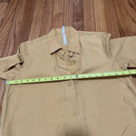 Babaton The‎ Group by  Yellow Button Front Akner Midi Shirt Dress Small Photo 10