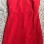 Forever 21 Orange High Neck Body Con Dress Photo 0