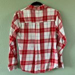 UGG  Raven flannel shirt S red plaid long sleeve pj Photo 5