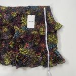 NWT Saint + Sofia Ruffle Mini Skirt Photo 5