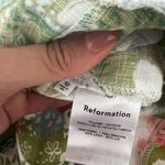Reformation Pinegrove High Rise Linen Pants in Summer Of Love Floral Print Sz 10 Photo 4