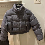 Matte Collection  cropped puffer jacket size M Photo 0
