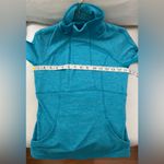 Lululemon Base Runner 1/2 Zip Heathered Surge Teal Size 4 Photo 10