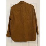 J Crew Corduroy Shirt Jacket Sz Small Golden Brandy Chore Coat Preppy Bonfire Brown Photo 1