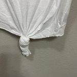 Sanctuary Oversized Slouchy Knot Hem Pocket Short Sleeve Top- Size O/S Photo 3