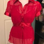 XOXO NWOT red blouse Photo 0