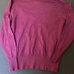 Chadwick's Vintage Chadwick’s V-Neck Magenta Sparkly Sweater Photo 5